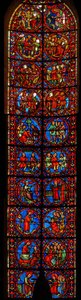 A Szent István ablak alkotó: French School