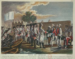 Szenegál elfoglalása a franciák által 1779-ben az amerikai függetlenségi háború alatt, 1779