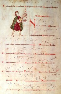 A Harmadik módozat egy tonáriumból aquitániai jelöléssel (vellum) alkotó: French School