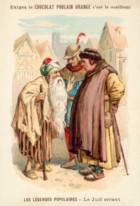A vándor zsidó (chromolitho) alkotó: French School