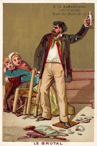 A nyers (chromolitho) alkotó: French School