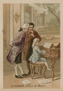 A klavikord: Mozart gyermekkora alkotó: French School