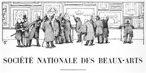 Építészeti Tanszék, Societe Nationale des Beaux-Arts, Szalon 1910, illusztráció a LAArchitecture, 1910 alkotó: French School