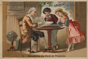 Paul és Virginie oktatása alkotó: French School
