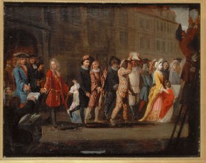 A színészek elűzése a Commedia dell