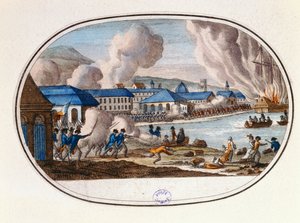 Toulon ostromának utolsó napja, 1793. december 18 alkotó: French School