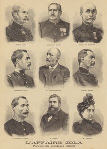 Emile Zola rágalmazási tárgyalása alkotó: French School