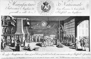 Az egyetlen olyan olvasztott acélból készült jó borotvát gyártó Franciaországban, amely a 18. század végén az angliai yorkshire-i Sheffieldhez hasonló módon gyártott (lásd még: 248212) alkotó: French School