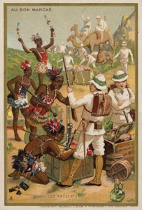Az ajándékok (chromolitho) alkotó: French School