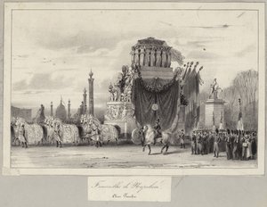 Bonaparte Napóleon állami temetése alkotó: French School