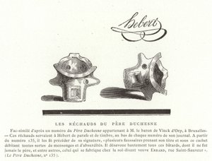Pere Duchesne kályhái alkotó: French School