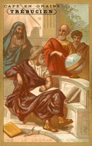 A napóra (chromolitho) alkotó: French School