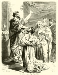 Titus Institutes püspök (metszet) alkotó: French School