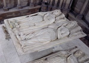 Louis de France († 1407) sírja Orléans hercege és felesége, Valentin Visconti († 1408) milánói hercegnő, 1502–1515 alkotó: French School