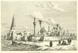Omar sejk sírja, Bagdadban (metszet) alkotó: French School