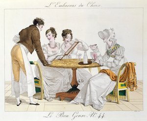 Túl sok választás, 44-es lemez a Le Bon Genre-ből, 1827 alkotó: French School
