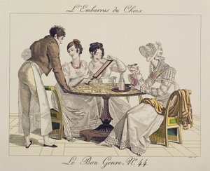 Túl sok választás, 44-es lemez a Le Bon Genre-ből, 1827 alkotó: French School