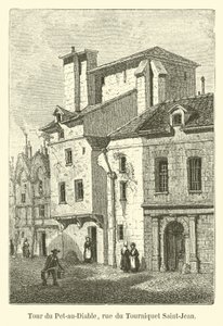 Pet-au-Diable tornya, rue du Tourniquet Saint-Jean alkotó: French School