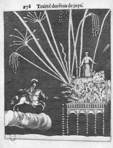 Máglyák traktátusa, Francois Malthus, Párizs, 1656-os illusztrációja a Practice of War című művéből alkotó: French School