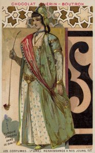 Török úriasszony, 19. század alkotó: French School