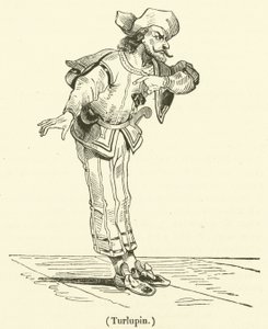 Turlupin (metszet) alkotó: French School