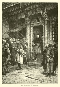 Van Artevelde az ajtóban alkotó: French School