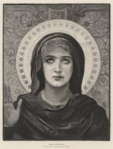 Vierge Consolatrice, a luxemburgi palotában alkotó: French School