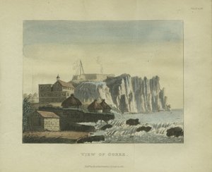 Goree kilátása, 1821 alkotó: French School