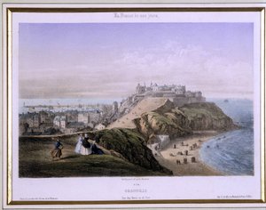 Nézet Granville - litográfia alkotó: French School