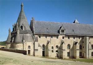 Kilátás a Tour dEvraultra és a refektóriumra alkotó: French School