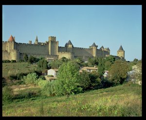 Kilátás a város falaira alkotó: French School