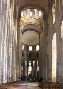 Kilátás a templomhajóra, 1050 körül alkotó: French School
