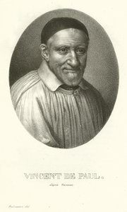 Vincent de Paul alkotó: French School