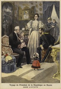 Felix Faure francia elnök látogatása Oroszországban, 1897 alkotó: French School