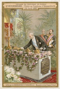 Felix Faure francia elnök oroszországi látogatása, 1897. augusztus 24
