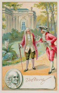 Voltaire francia felvilágosodás író, történész és filozófus (1694-1778) alkotó: French School