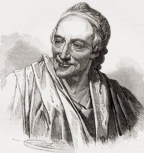Voltaire, Franciaország történelméből, 1880 körül alkotó: French School