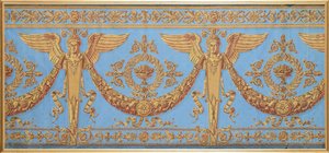 Tapéta Frieze a konzulátus időszakából, 1800 körül alkotó: French School