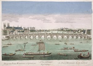 Westminster Bridge, London alkotó: French School