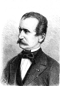 Wilhelm ENGERTH (1814-1884), osztrák mérnök, az első hegyi mozdony tervezője. Metszet 1867 alkotó: French School
