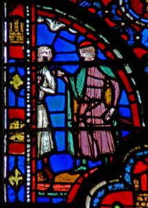Window w13 Mordecai Esth diadala VI 11 alkotó: French School