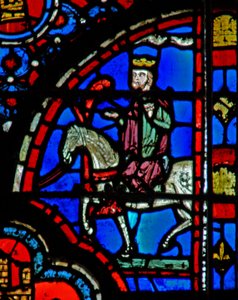 Window w13 Mordecai Esth diadala VI 11 alkotó: French School