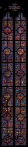 Window w14 Sámuel könyvei és a királyok alkotó: French School