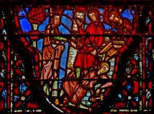 Window w4 the Building towns Deut IV 41-42 alkotó: French School