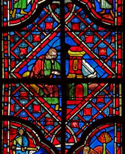 Ablak w6L Ésaiás látomása Jeruzsálemről. 126 alkotó: French School