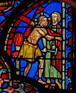 Jesus trägt das Kreuz: Via Crucis