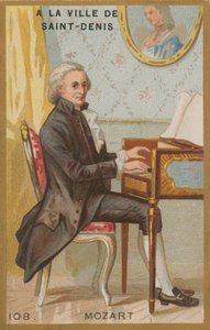 Wolfgang Amadeus Mozart, 18. századi osztrák klasszikus zeneszerző alkotó: French School
