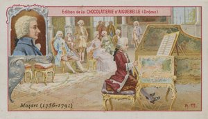 Wolfgang Amadeus Mozart osztrák zeneszerző