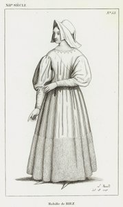 XII. század, Mabille de Riez (metszet) alkotó: French School