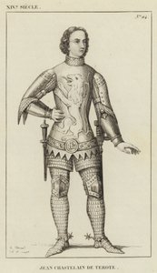 XIV. század, Jean Chastelain de Terote (metszet) alkotó: French School